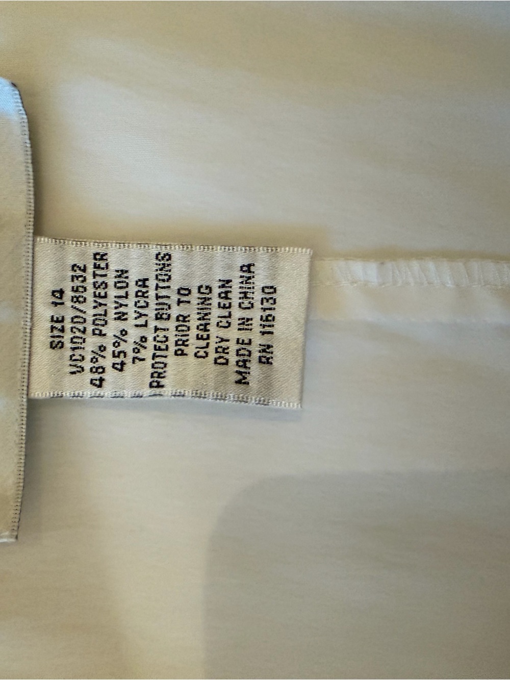 Vintage Victor Costa White Off Shoulder Statement Blouse Size 14 Rhinestone - Picture 7 of 9